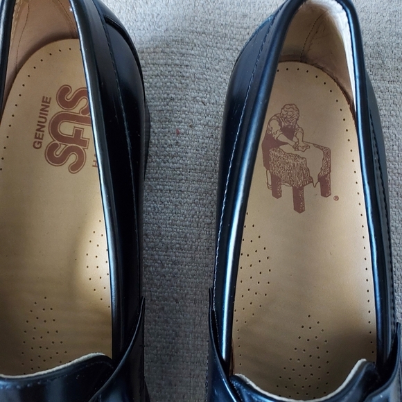 SAS Handsewn Mens Leather Loafers Slip-On Dress Shoes - Picture 4 of 10